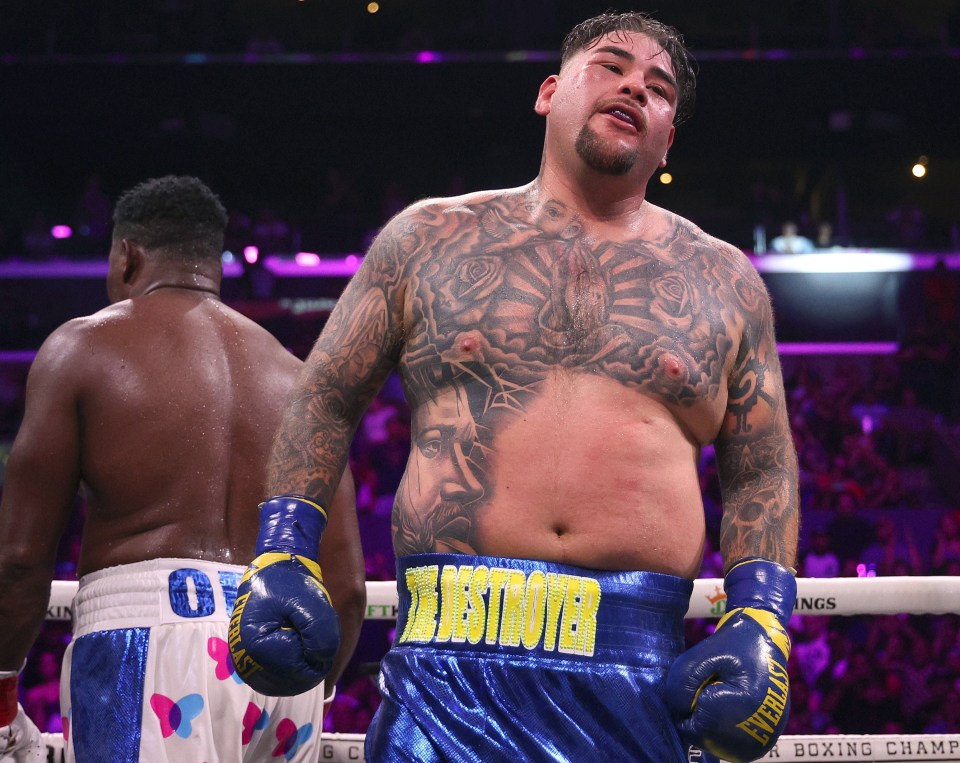Andy Ruiz Jr is keen for a rematch against Joshua having beaten him back in 2019