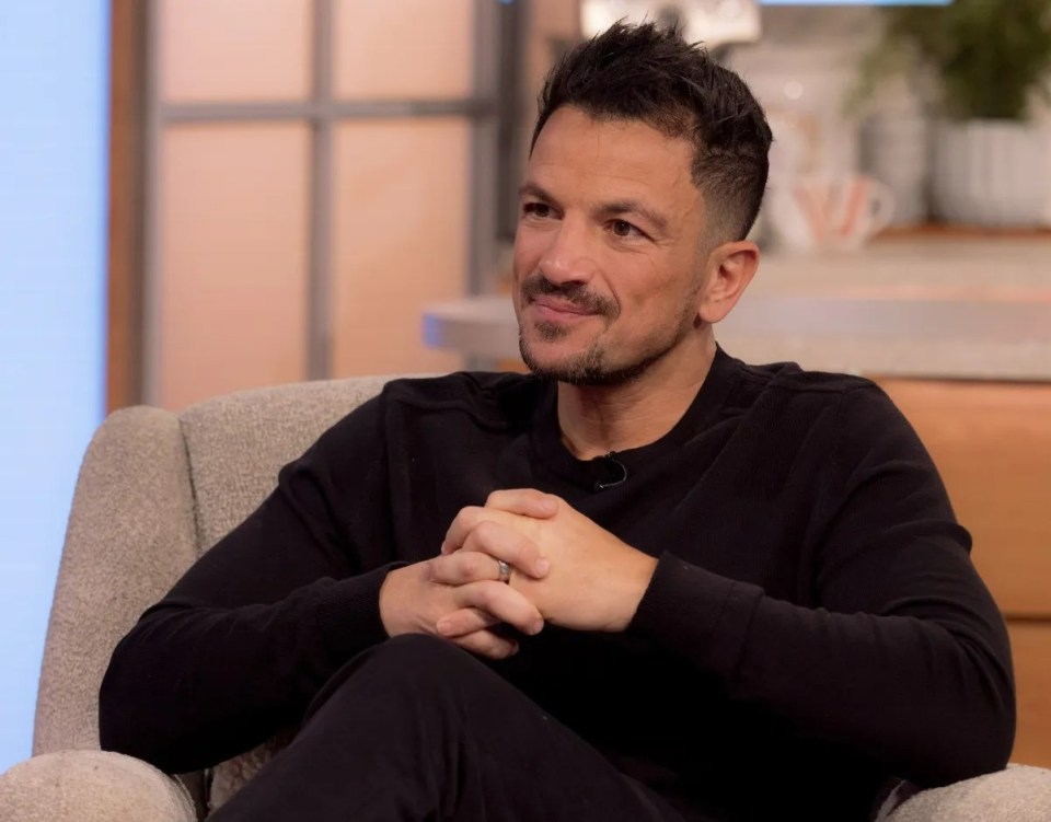Peter Andre has sent Kate Garraway an emotional support message, saying he hopes she 'finds comfort'