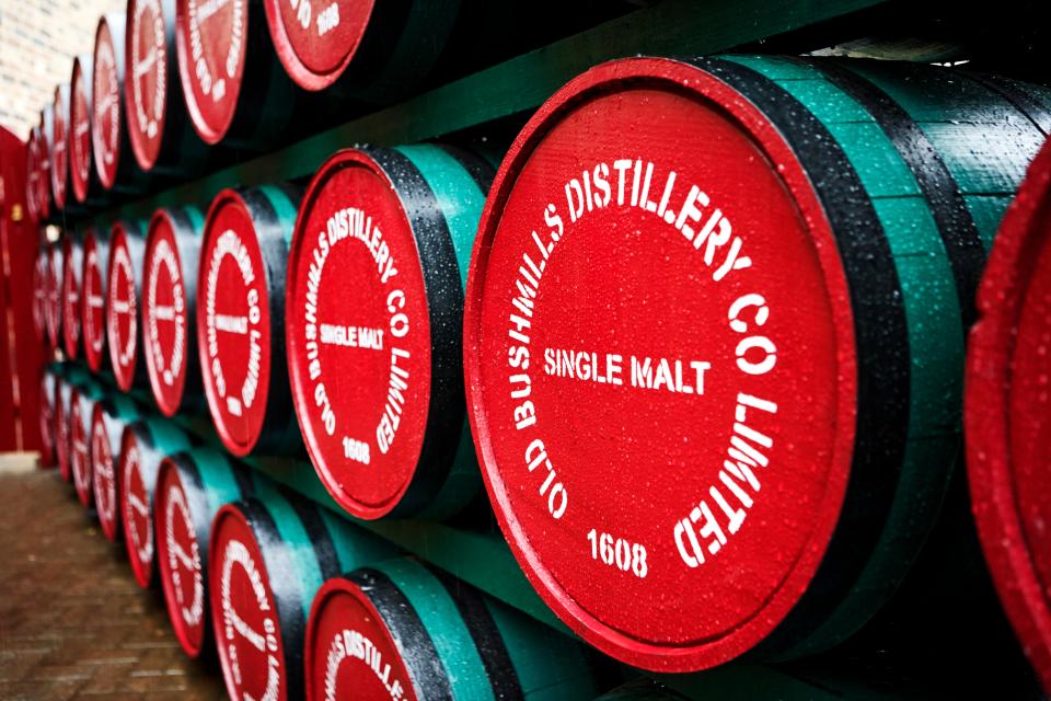 The Bushmills distillery is rated as one of the most popular things to do in Northern Ireland