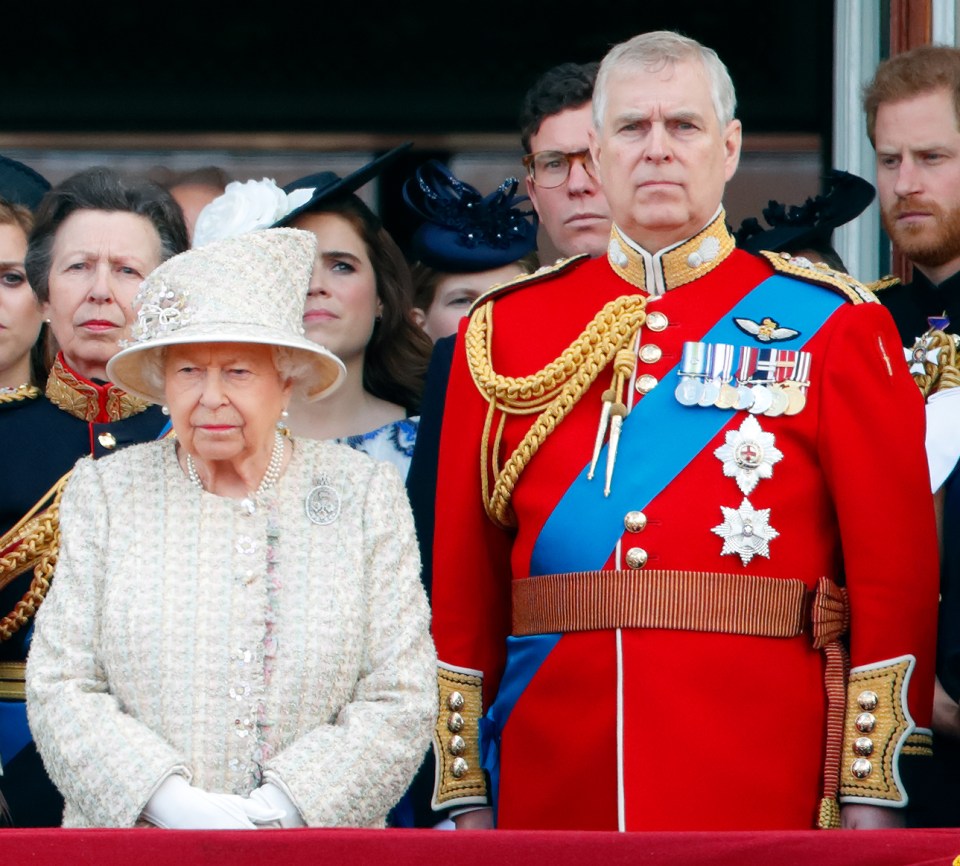 The late Queen Elizabeth has been said to have protected "weak" Prince Andrew before her death