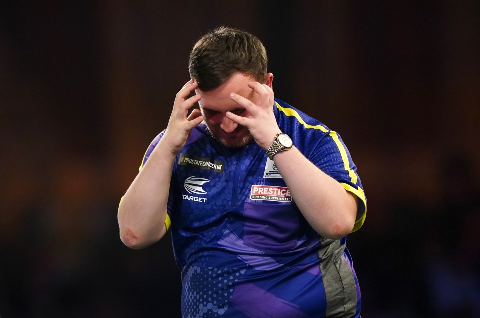 The teen sensation came up short in his bid to win the Sid Waddell trophy