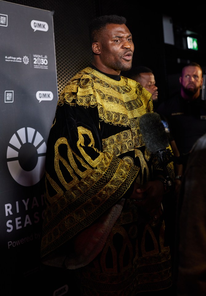 Francis Ngannou is already calling out Deontay Wilder