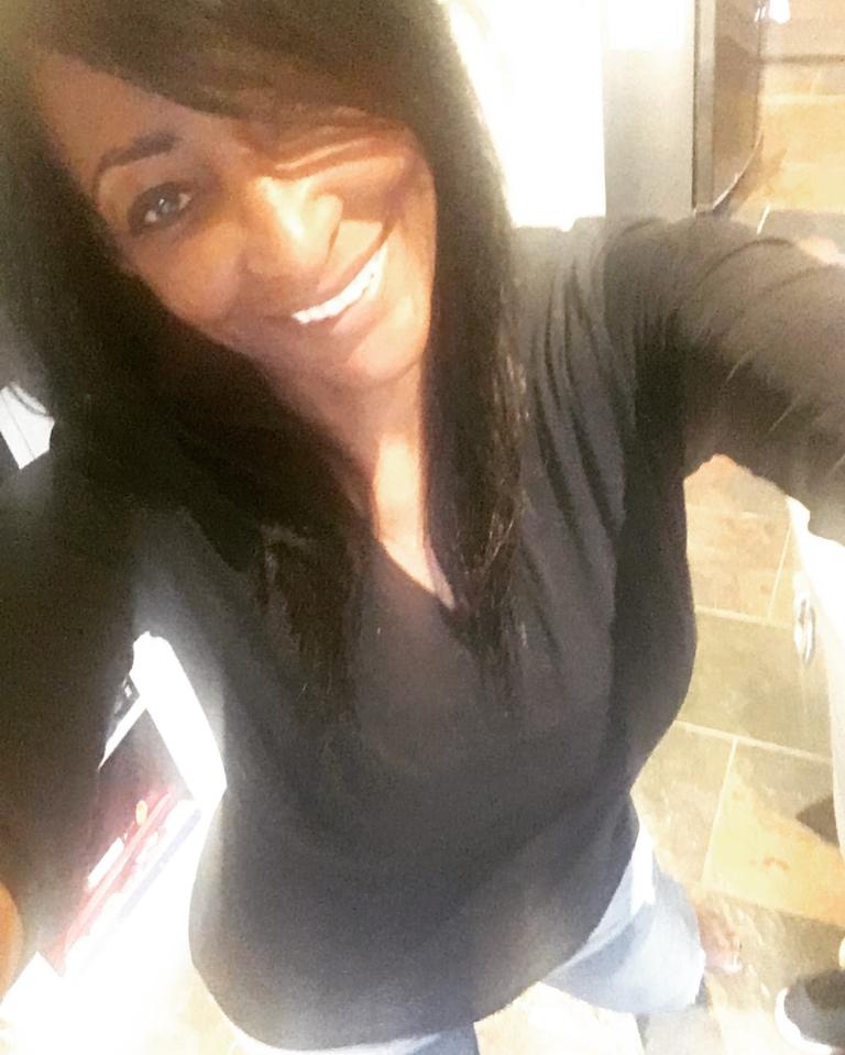All smiles: Vernie is the happiest she's ever been since leaving showbusiness