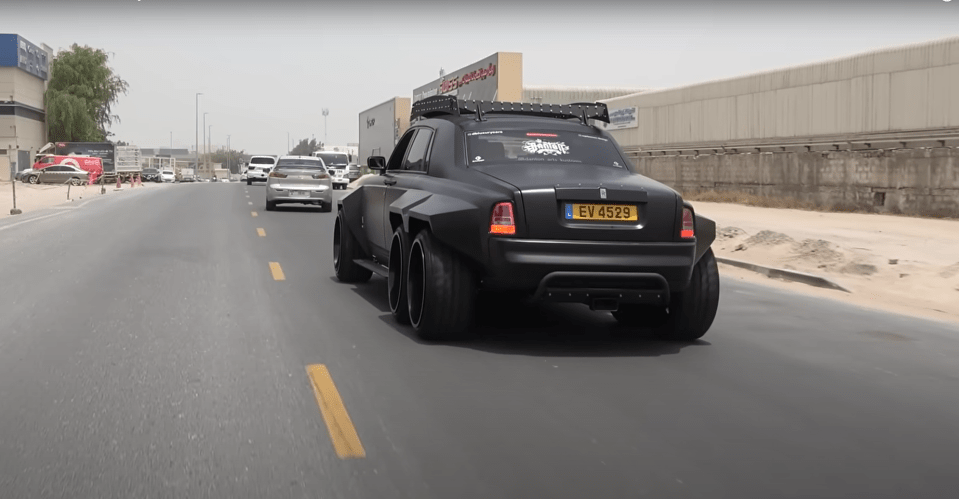The build involved extending the Phantom and adding a roof rack