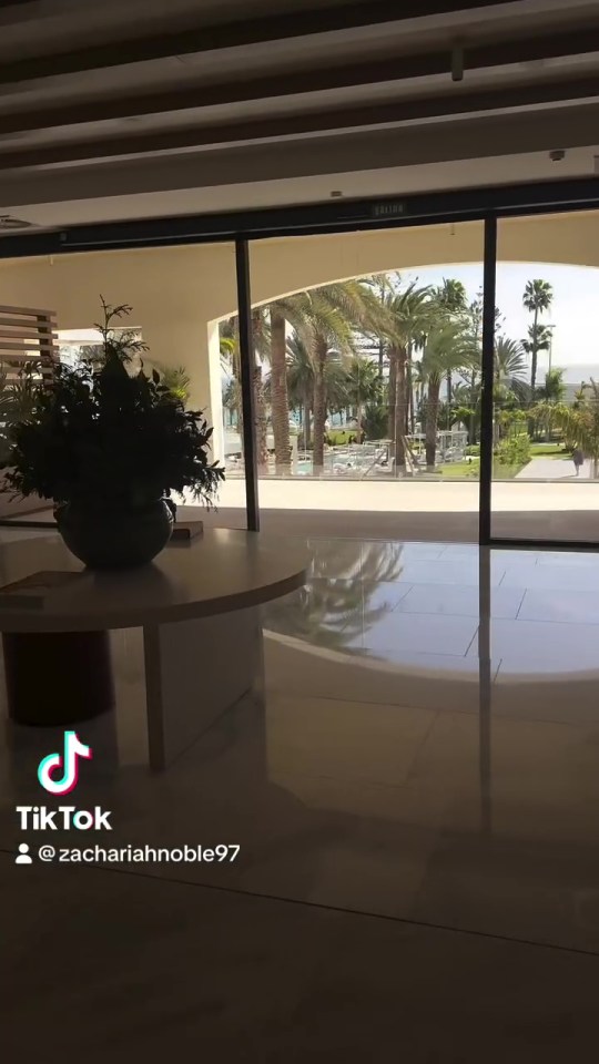 The pair were staying at the Paradisus by Meliá, a five star hotel