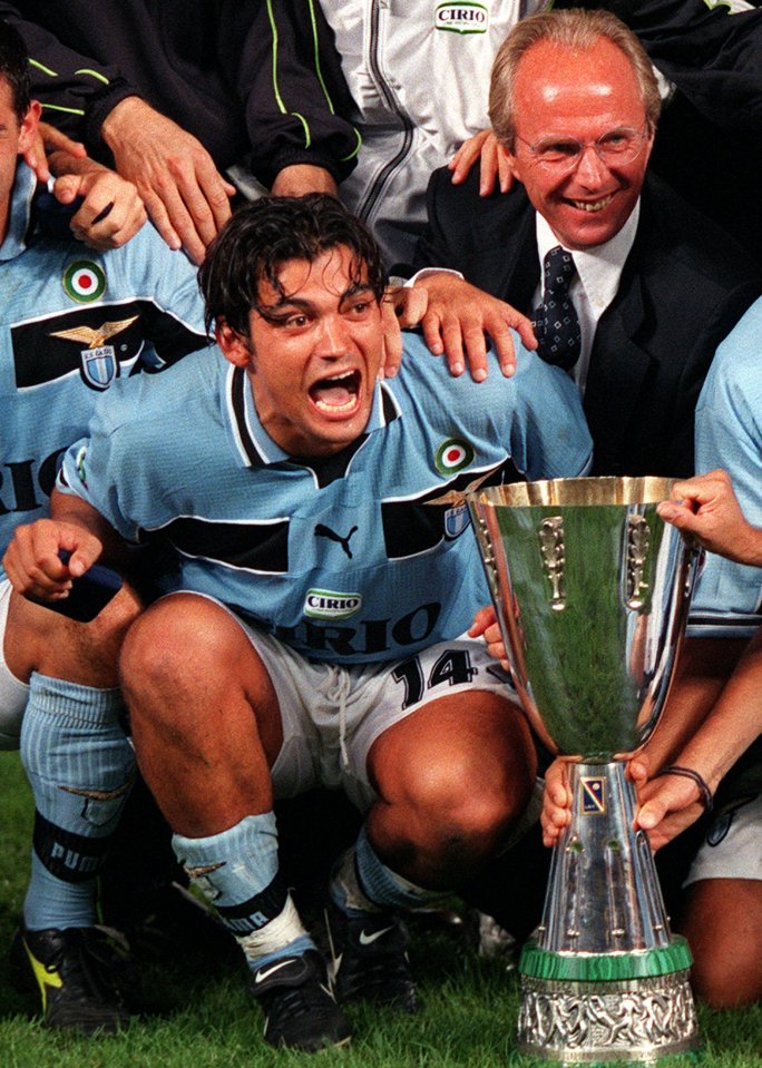 It was at rivals Lazio he would win multiple trophies