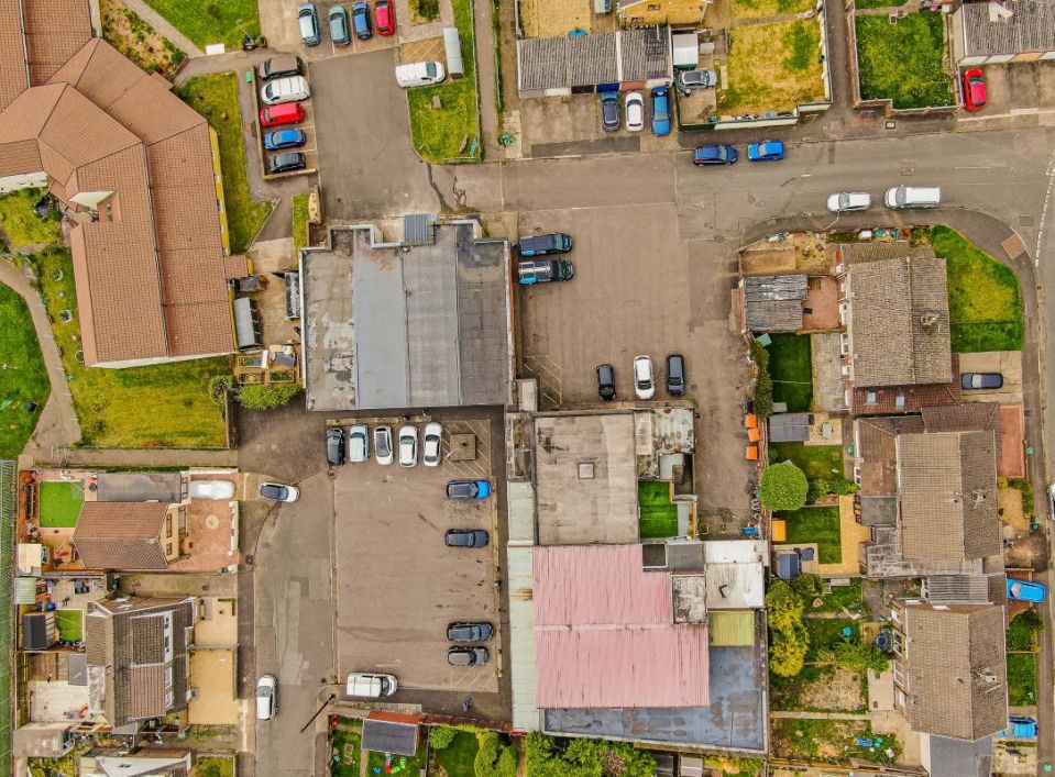 A pair of shopping centre car parks have gone up for sale at just £1