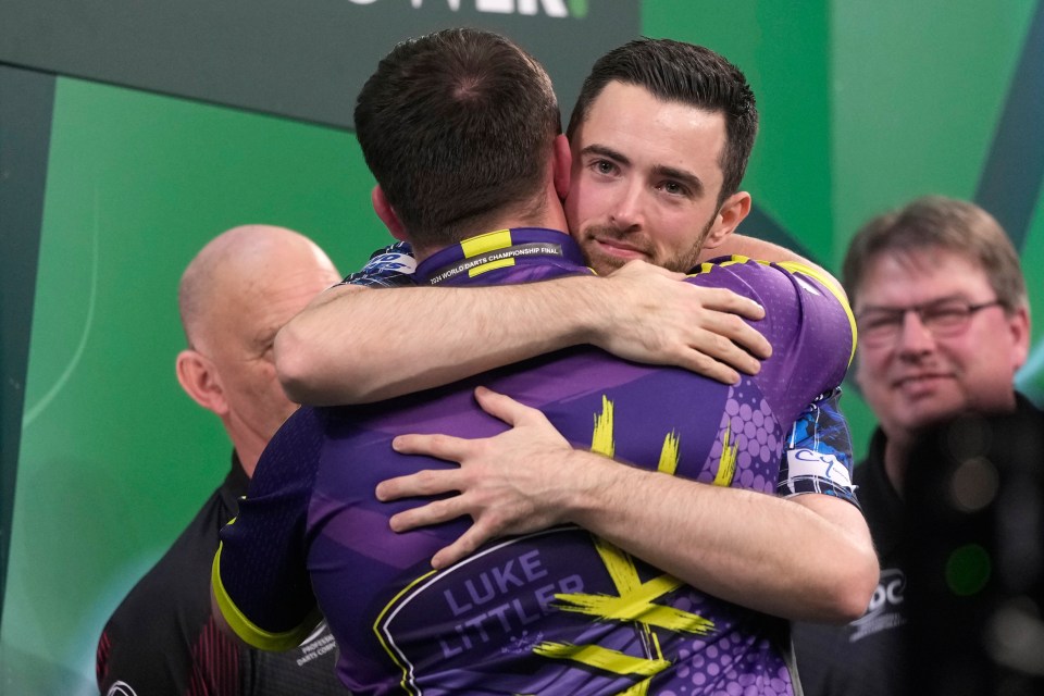 Teen Luke, 16, lost to Luke Humphries in the world final