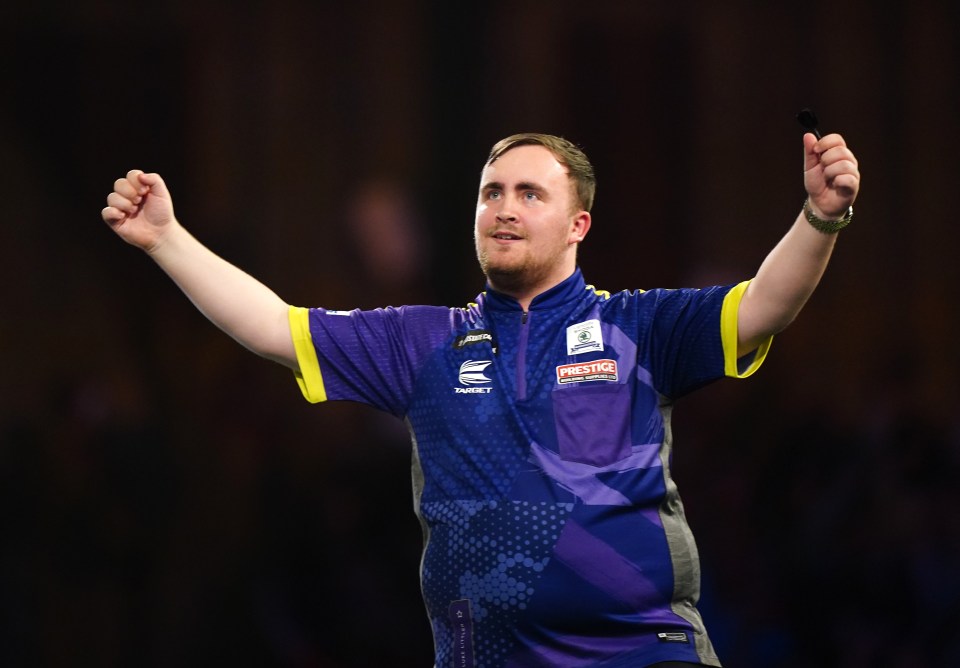 Luke Littler reached the World Darts Championship final with a win over Rob Cross