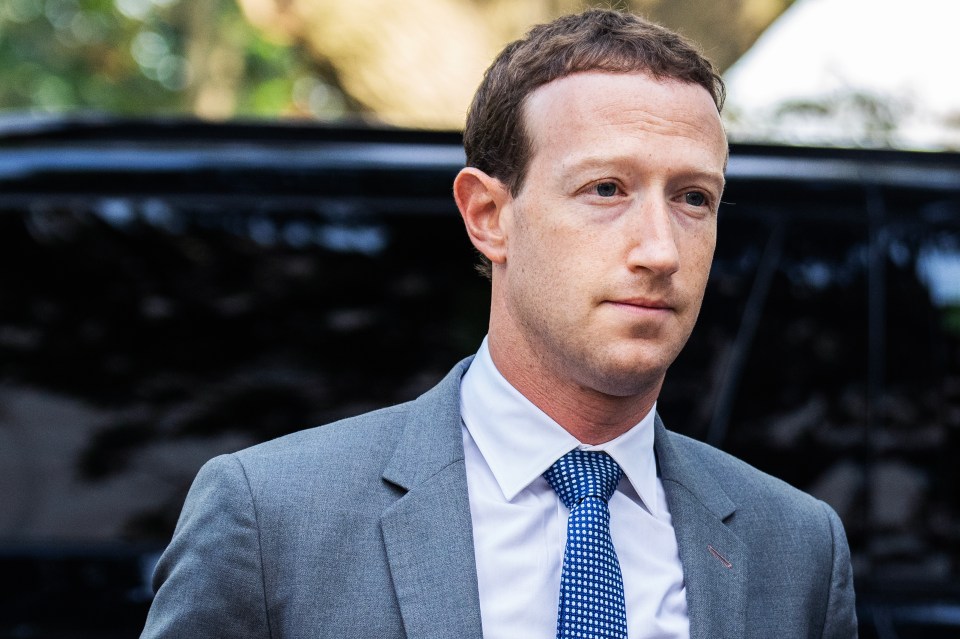 Hot on his heels, however, is Facebook owner Mark Zuckerberg who boasts a net worth of £105.6billion