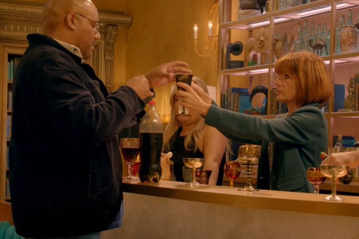 The Traitors were tasked with 'killing' a Faithful by handing them a drink