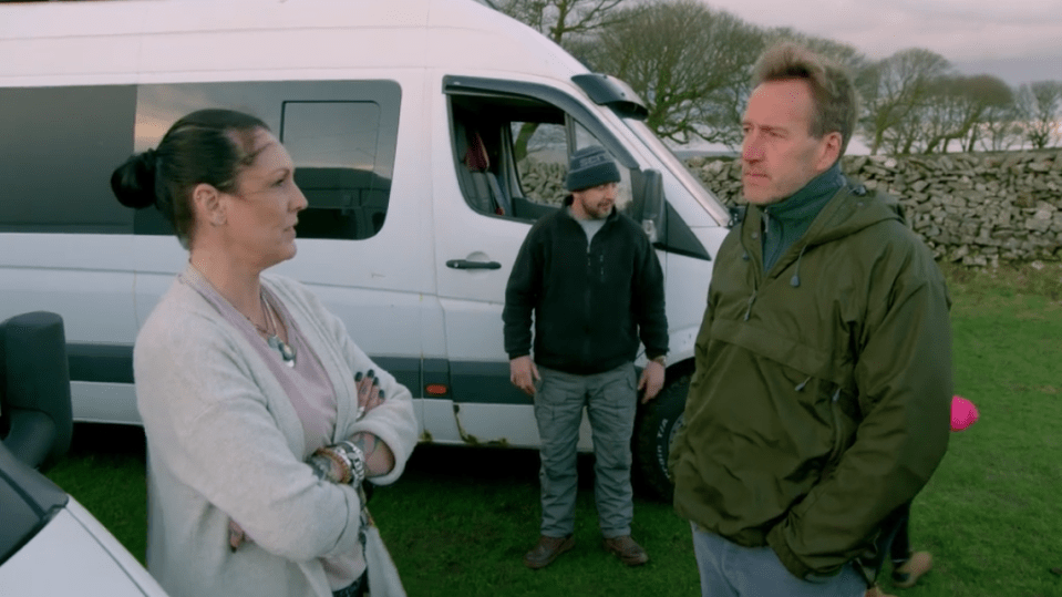 Vicki speaks to Ben Fogle in a new Channel 5 series about people who live non-traditional lifestyles