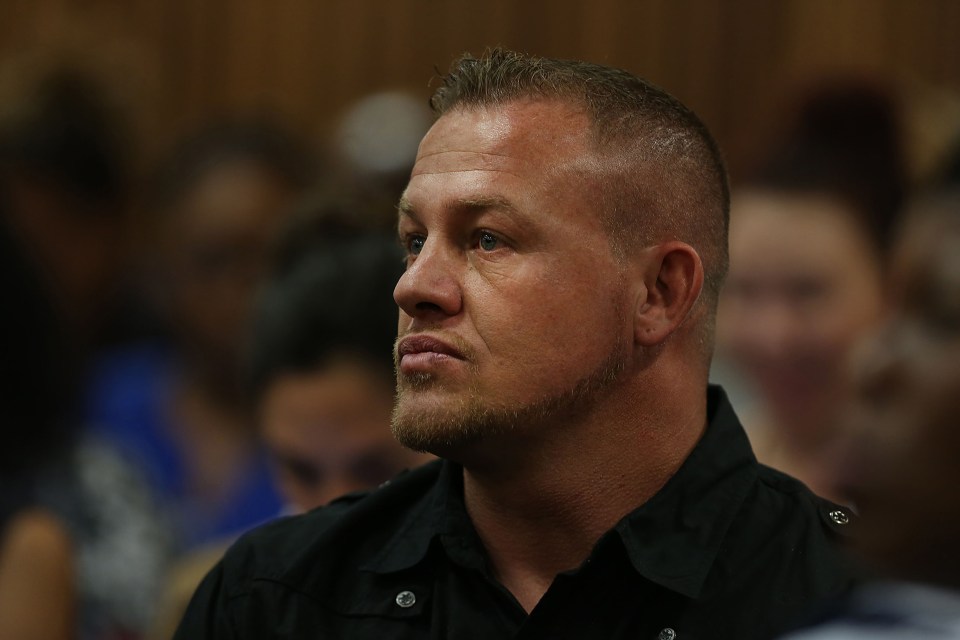 Mikey Schultz intimidated Pistorius throughout the proceedings