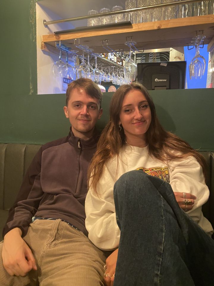 Jesse with her boyfriend Gunnar Ford