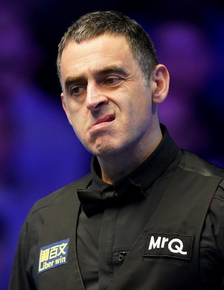 Ronnie O’Sullivan taunted his younger rivals