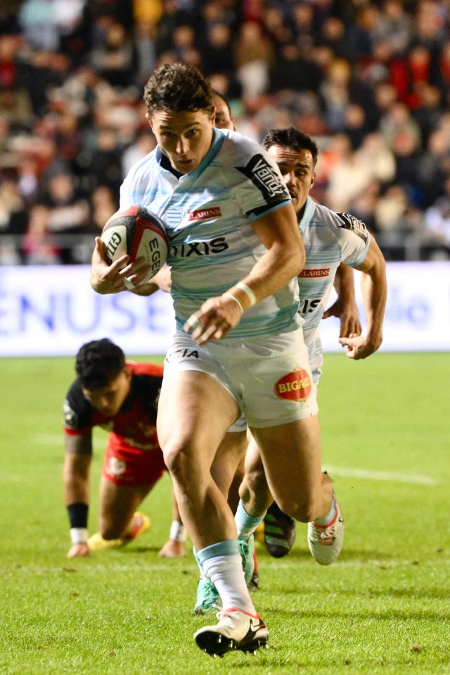 England full-back Henry Arundell joined Racing 92 last summer