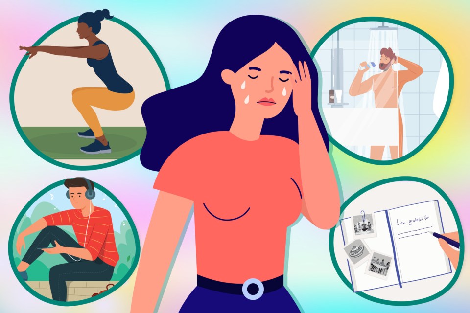 How to blast the winter blues - including a cold shower and listening to music