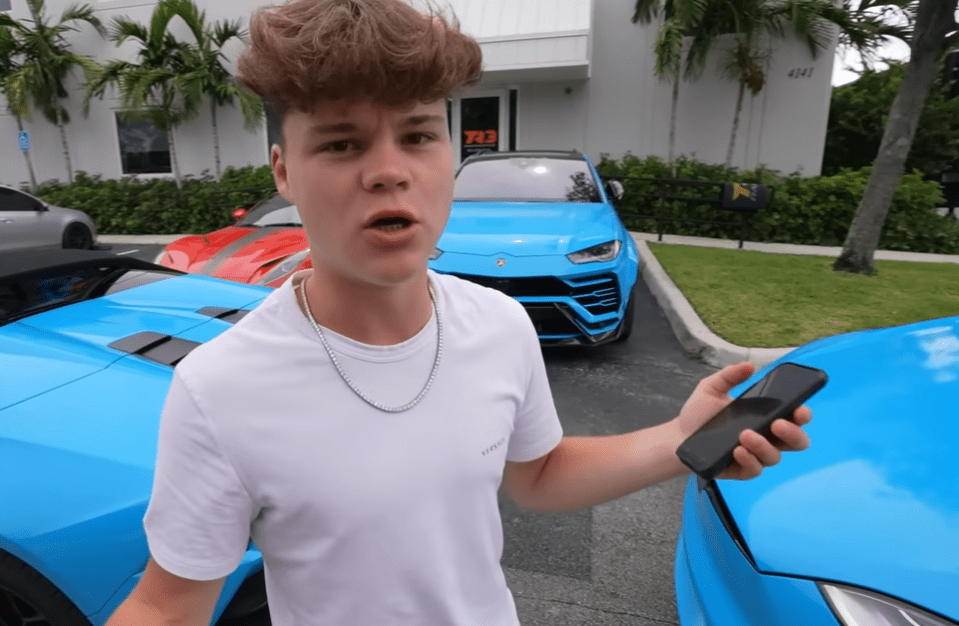 YouTube star Jack Doherty revealed his stunning £600,000 car collection