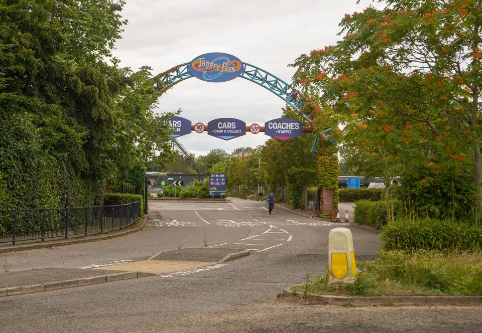 A man has been found dead at Thorpe Park