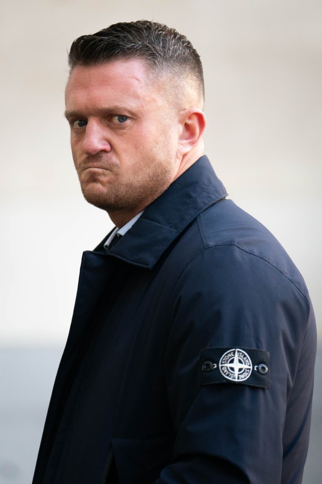 Tommy Robinson has pleaded not guilty to one count of failing to comply with a dispersal order