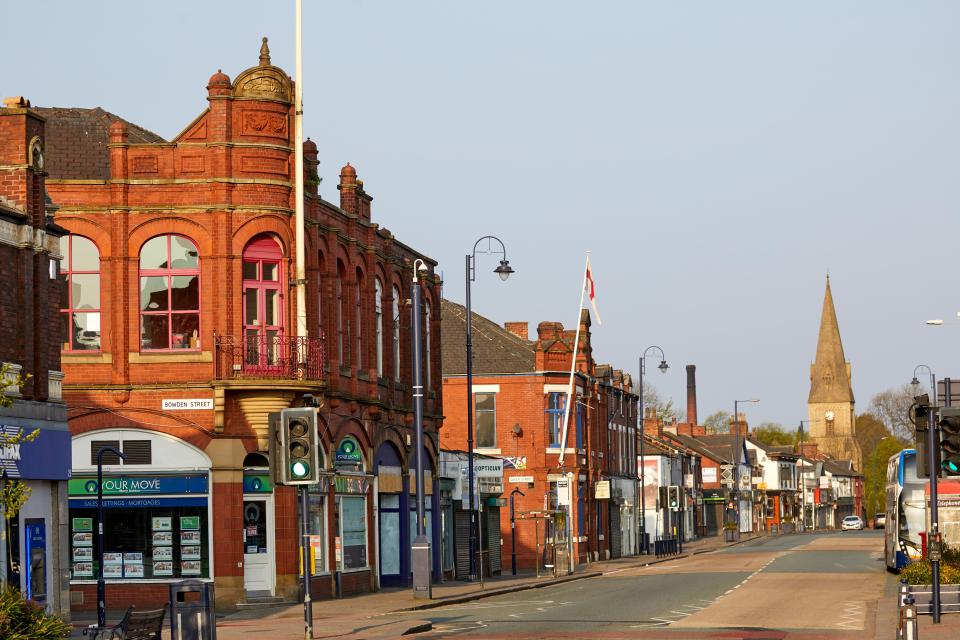 Denton has been described as "up and coming" by its residents