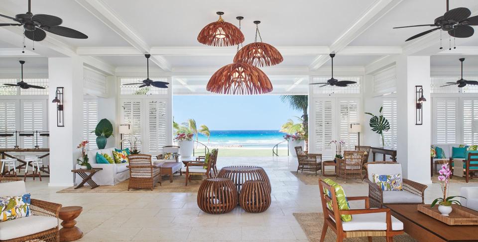 It is understood they stayed at the Eclipse villa, which boasts a private beach