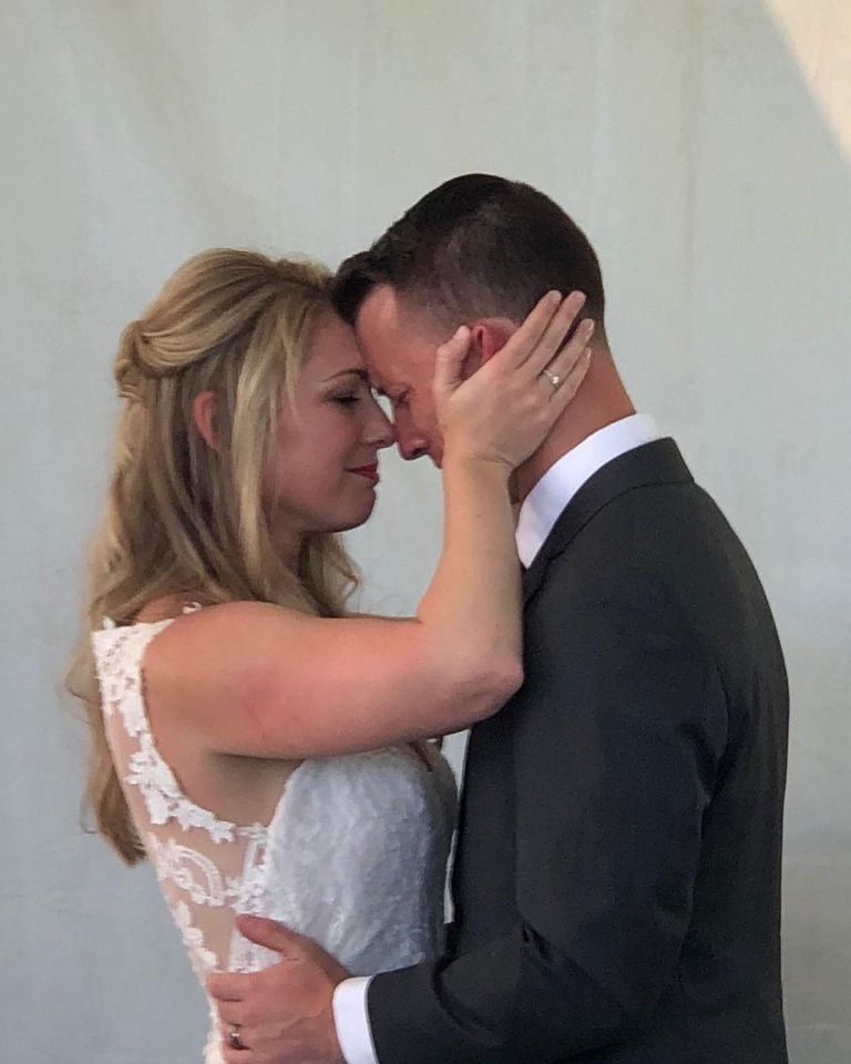 Denise and Aaron got married in 2016