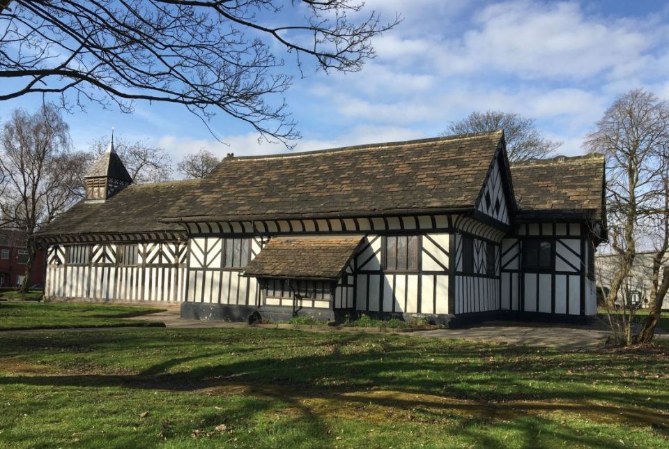 St Lawrence Church is one of only 29 timber chapels in the country