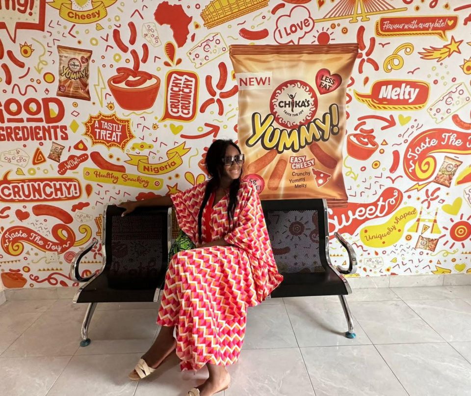 Her company now has 18 products and sells in thousands of retailers