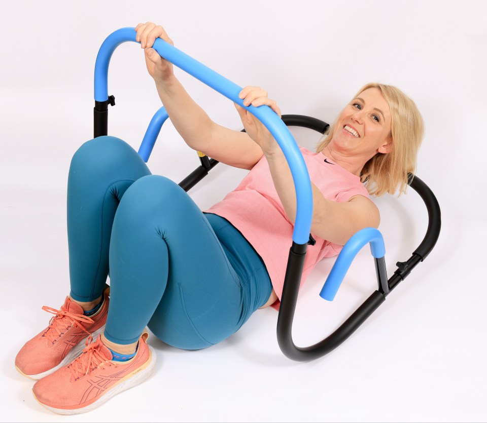 The ab rocker is a piece of kit for beginners