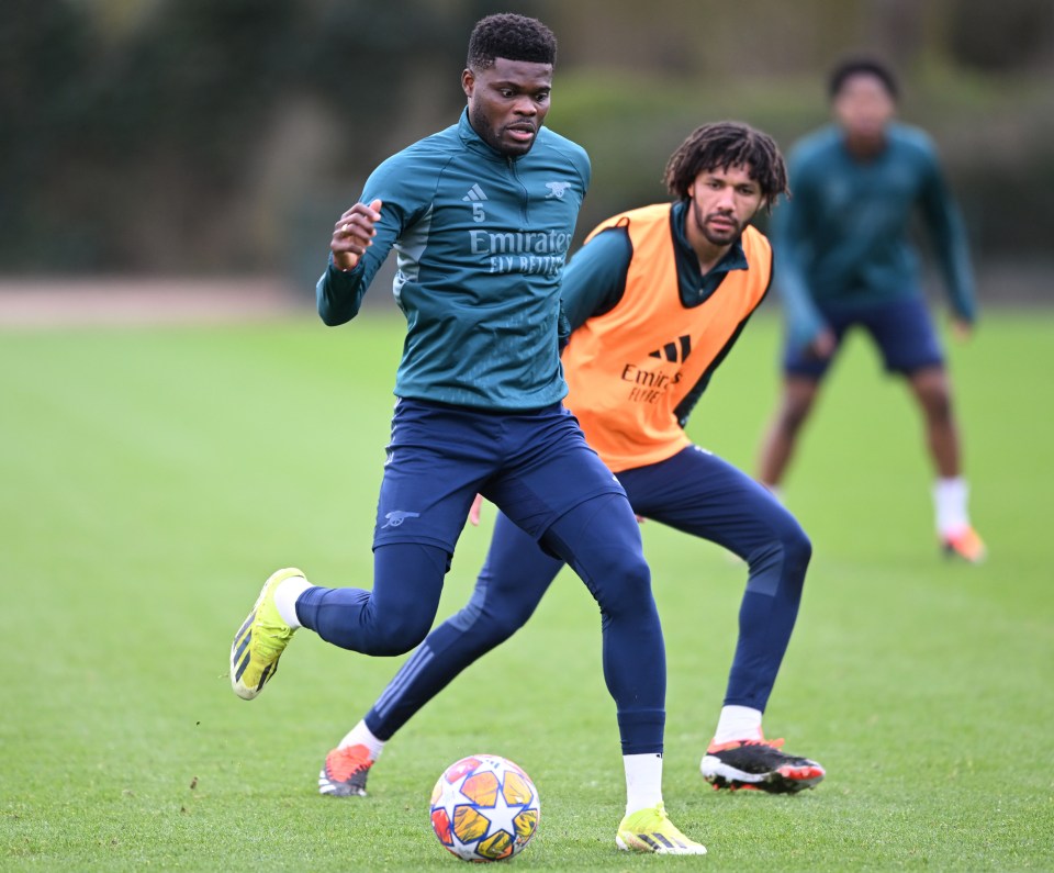 Thomas Partey could be set to return after months on the sideline