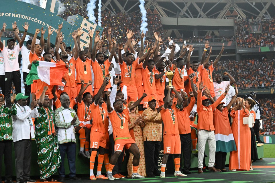 Ivory Coast lifted the trophy on home soil