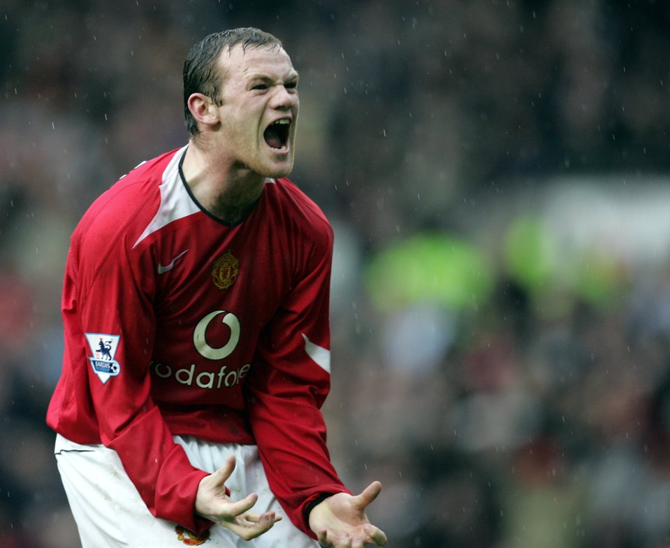 Hojlund left Man Utd record goalscorer Wayne Rooney out