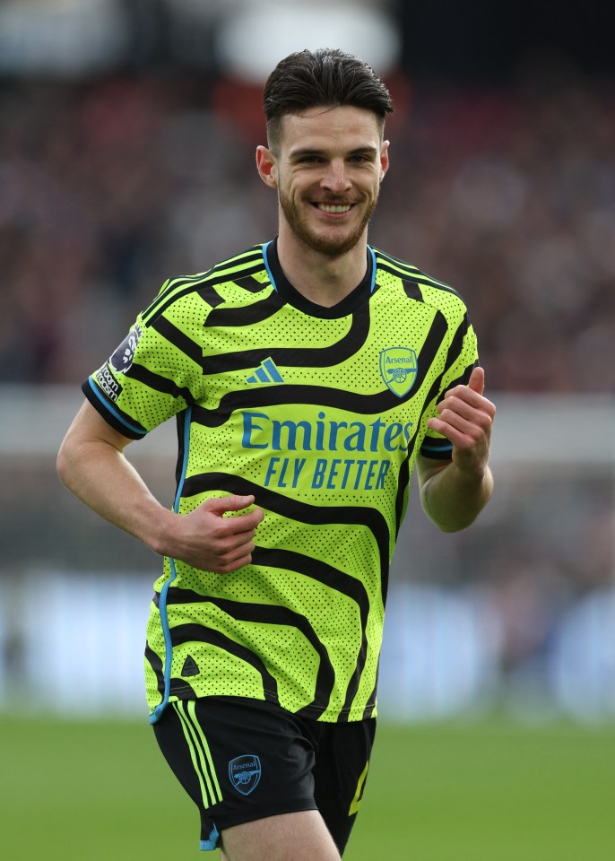 Declan Rice was booed by some West Ham fans on Sunday