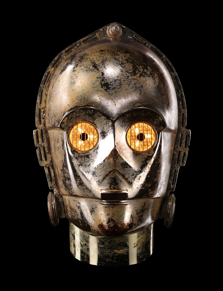 This light-up prop from Return of the Jedi is expected to fetch up an eyewatering £790,000
