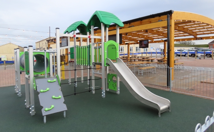 A new children's play area is part of the new facilities