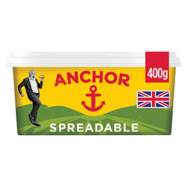 Anchor and Yeo Valley spreads have a butter content of 50g per 100g, down 7.4 per cent from 54g