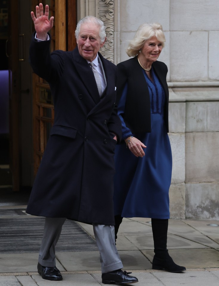 Charles leaving hospital on Monday