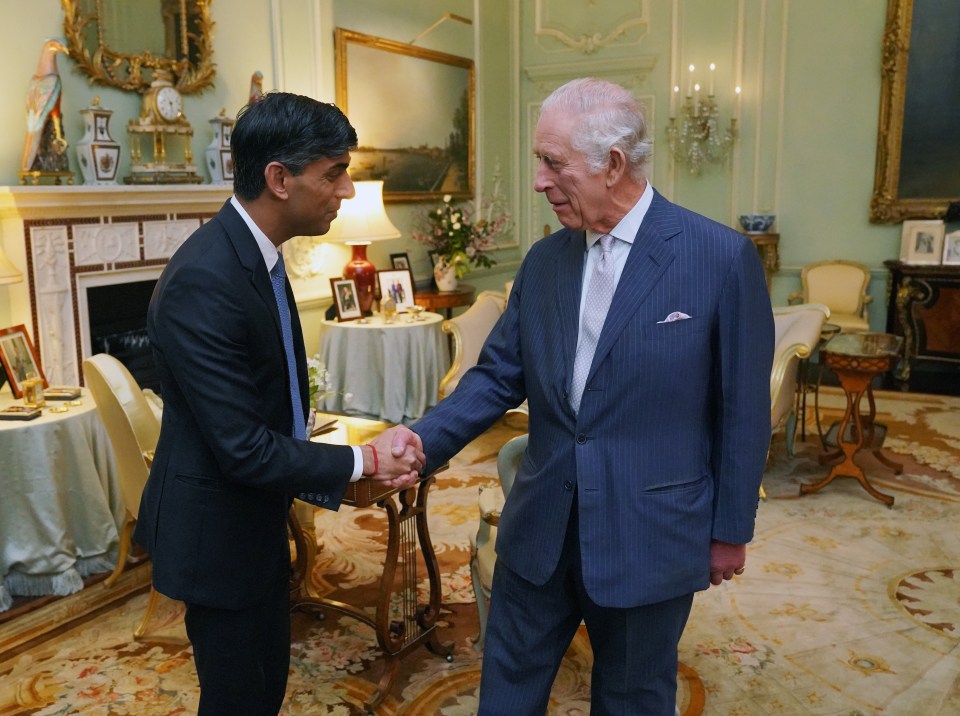 It was the first meeting since the monarch's shock cancer diagnosis