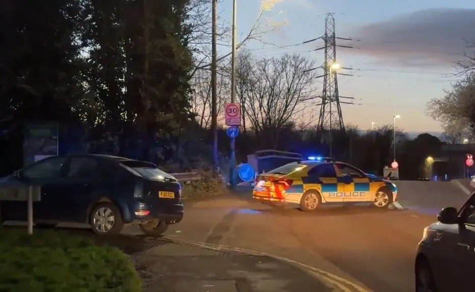 A two-year-old boy was said to have fallen into the river before 5pm