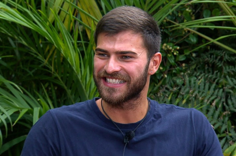 Owen finished second on I'm A Celeb in 2022