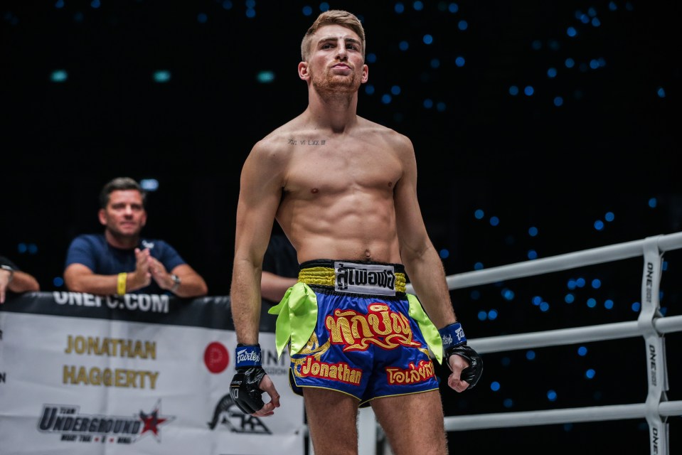 Jonathan Haggerty is the king of ONE Championship's bantamweight Muay Thai and Kickboxing Divisions