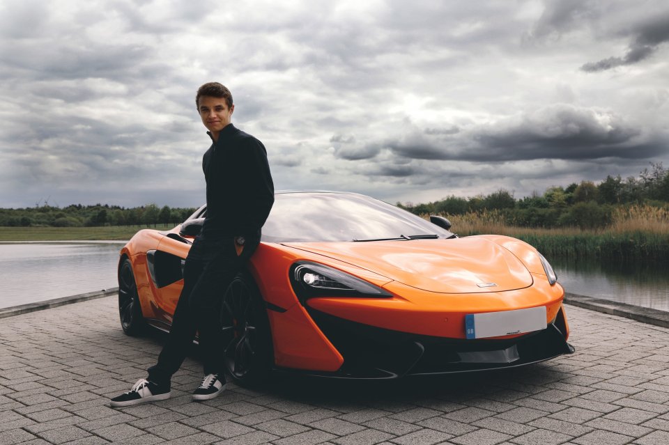 One encounter on the road saw a driver try to 'take him on' while in a McLaren