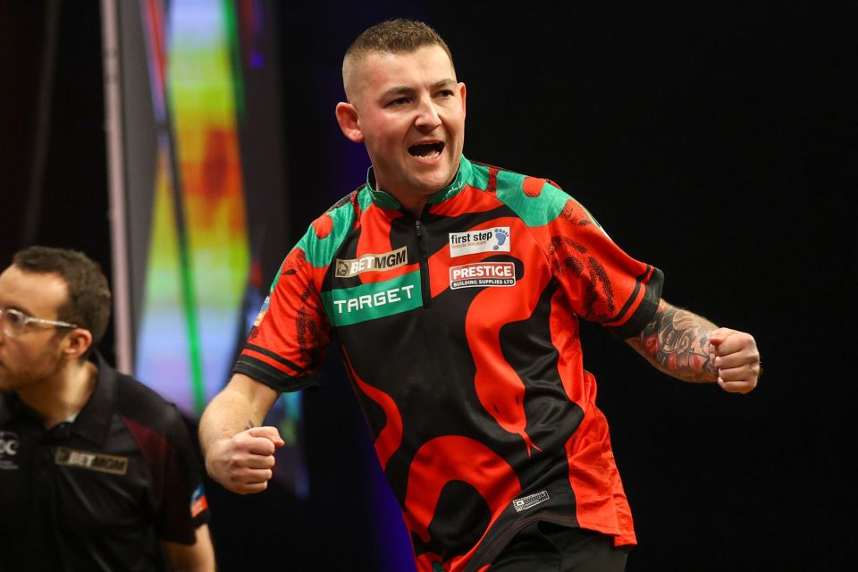 Nathan Aspinall has dubbed himself 'the Jack Grealish of darts'