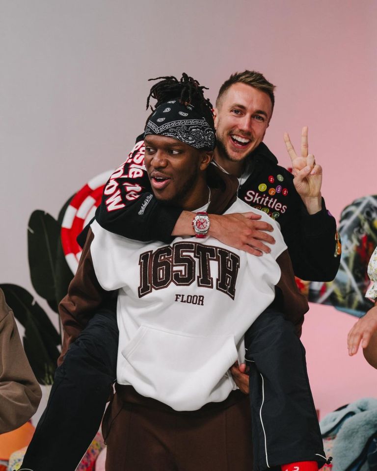 Miniminter is pals with Fury's foe KSI