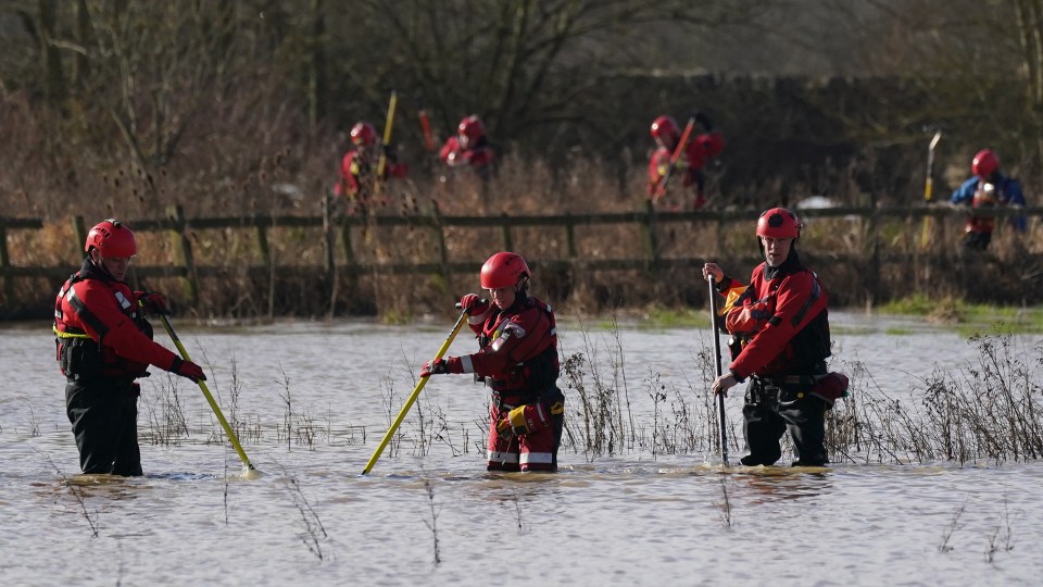His dad jumped into the River Soar to rescue him