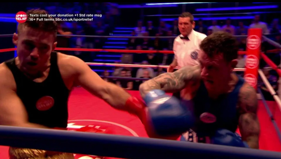 Wayne Bridge took part in a charity boxing match in March 2018