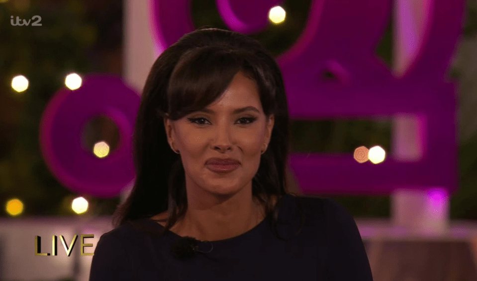 Maya Jama delivered incredible reality TV last night by exposing one islander in the final interviews