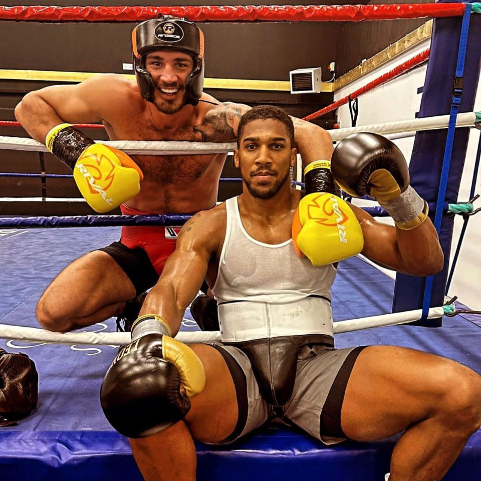 Argon Smakici is a two-time sparring partner of Tyson Fury's Brit rival Anthony Joshua