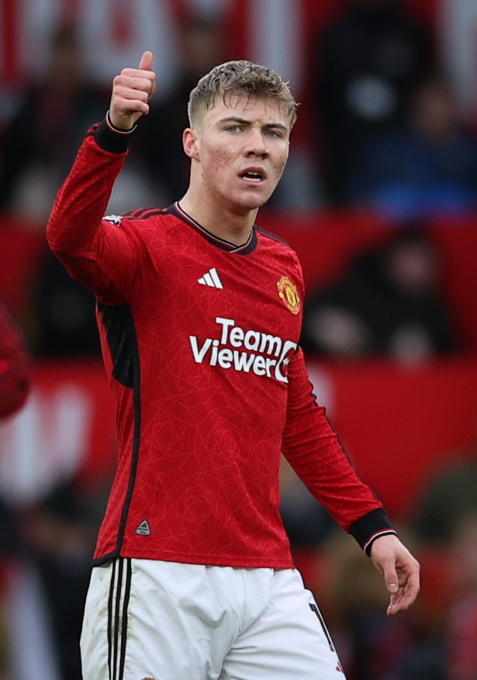 Rasmus Hojlund picked his all-time Manchester United five-a-side team
